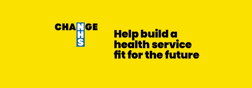 Change NHS logo on yellow background